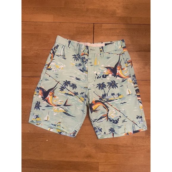 Polo‎ Ralph Lauren Classic Fit Swordfish Shorts Size 29 Brand New Condition - Picture 1 of 7